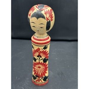 Japanese Kokeshi Wood Doll Naruko Onuma Hidenori MADE IN JAPAN